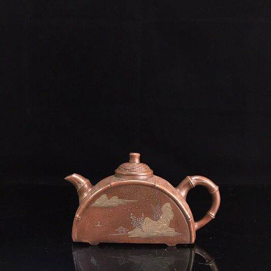 vintage chinese yixing purple clay teapot zisha ceremony teaware collection rare