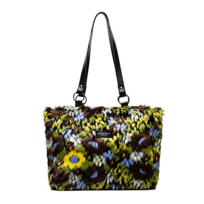 Bag Women Handbags Winter Shoulder Bags Floral Printing Large Capacity Tote Bag