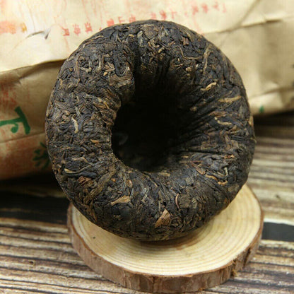 Raw Pu Erh Tea Xia Guan "Da Zhong Tuo Cha" Aged Green Pu Erh Tea 100g