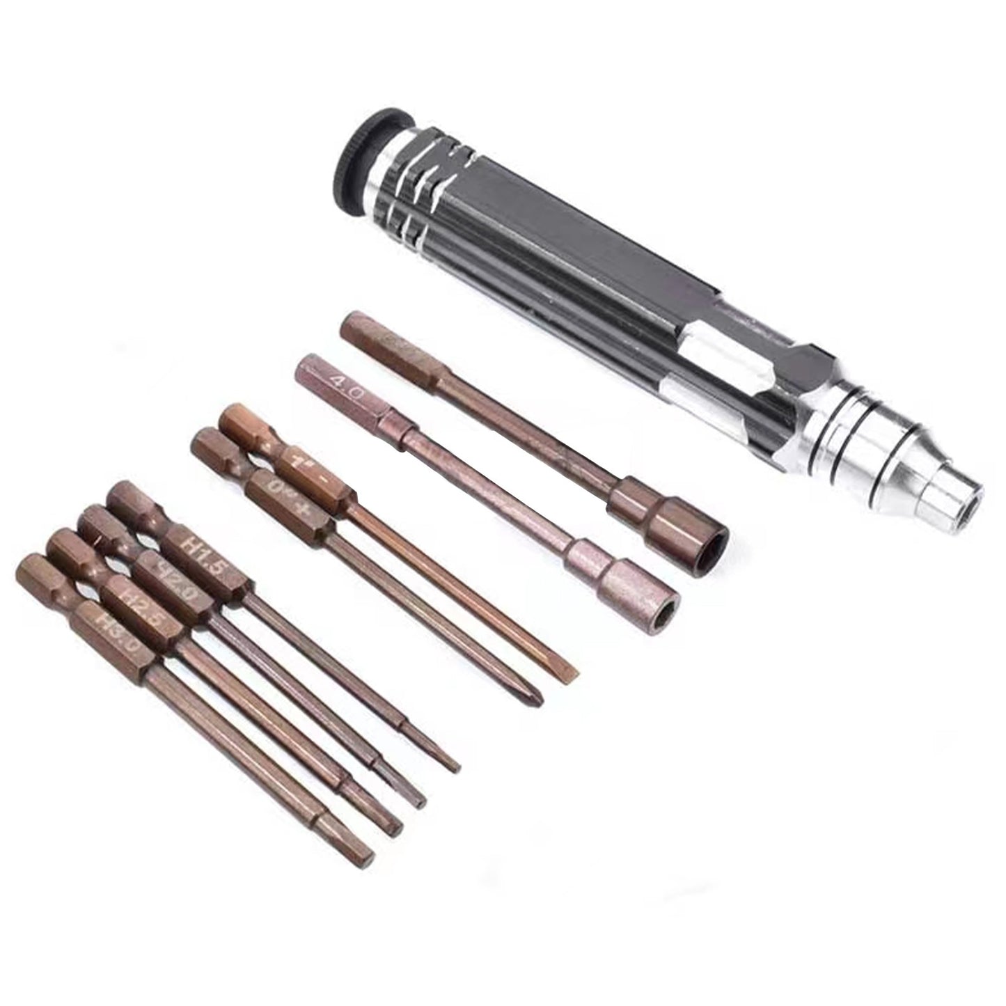 8 in1 Screwdriver Hobby Hardware Philip Tools Kit For RC Car Drone Plane Hex Set