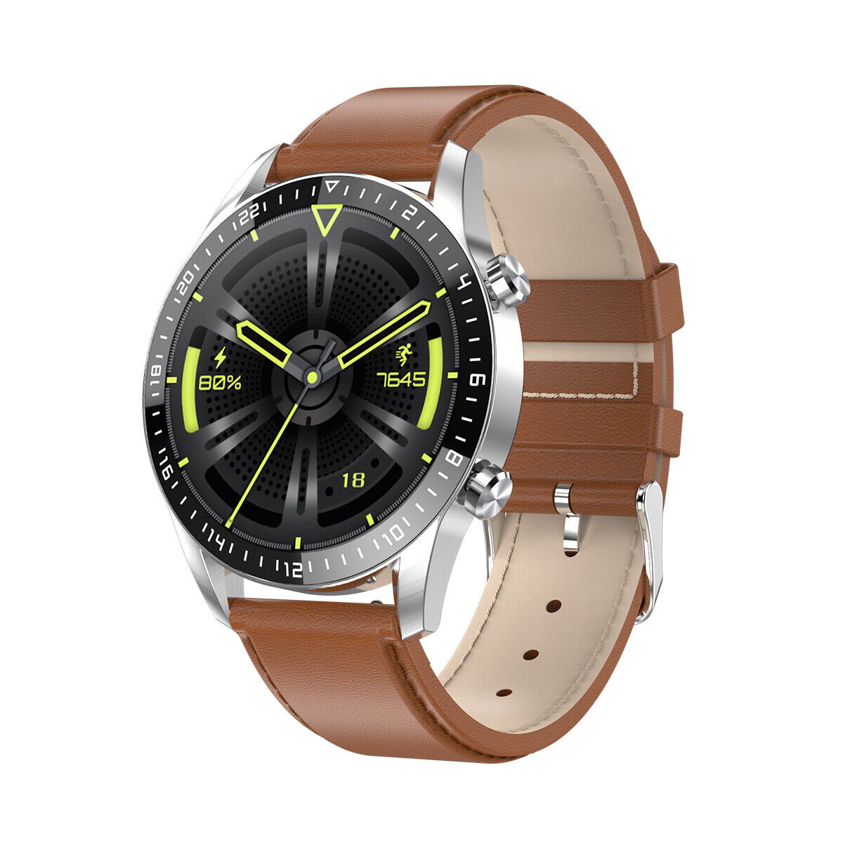 Bluetooth Smart Watch Heart Rate Blood Pressure Fitness Tracker for Women Men