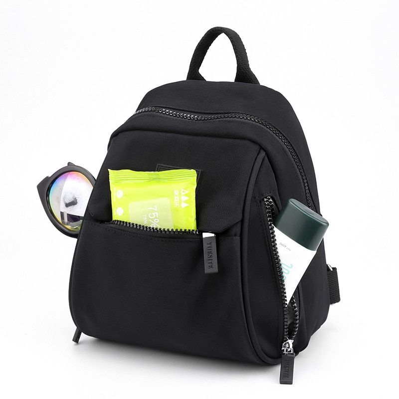 Women Backpacks School Bag Teenager Girls Nylon Waterproof Small Traveling Purse