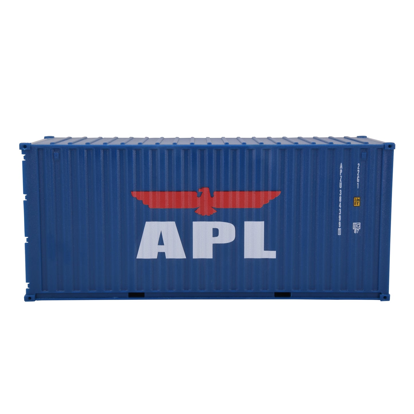 1:35 APL 20GP Shipping Container Model Plastic Office Home Decorate Toy