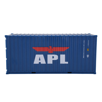 1:35 APL 20GP Shipping Container Model Plastic Office Home Decorate Toy