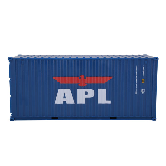1:35 APL 20GP Shipping Container Model Plastic Office Home Decorate Toy