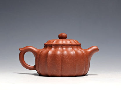 290cc chinese Yixing Handmade Zisha Jiangpo clay Teapot Jinwen DezhongHu Tea Pot