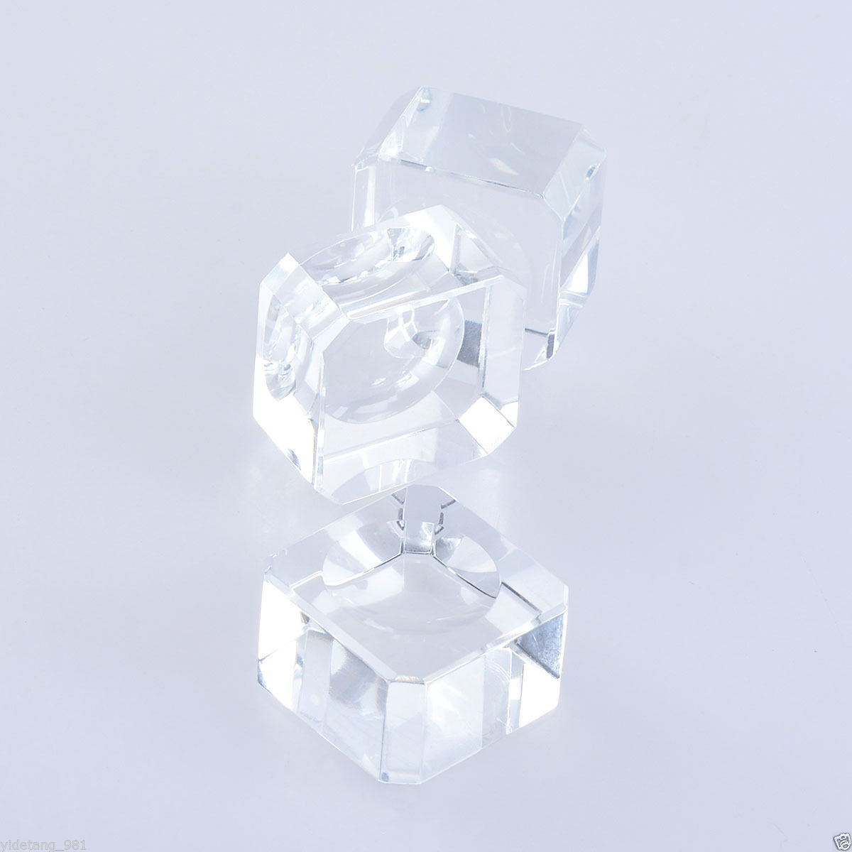 2Pcs Crystal Display Stand Holder For Crystal Ball Sphere ORB Globe Stones