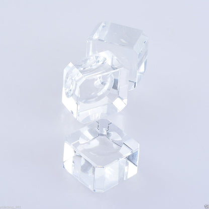 2Pcs Crystal Display Stand Holder For Crystal Ball Sphere ORB Globe Stones