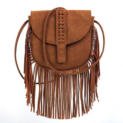 Faux Suede Leather Boho Bag Women's Handbags Bag Women Shoulder Crossbody Bags