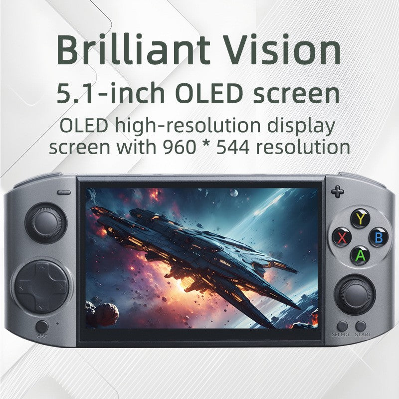 09 Ultra 5.1" OLED HD Screen Open Source Retro Handheld Game Console