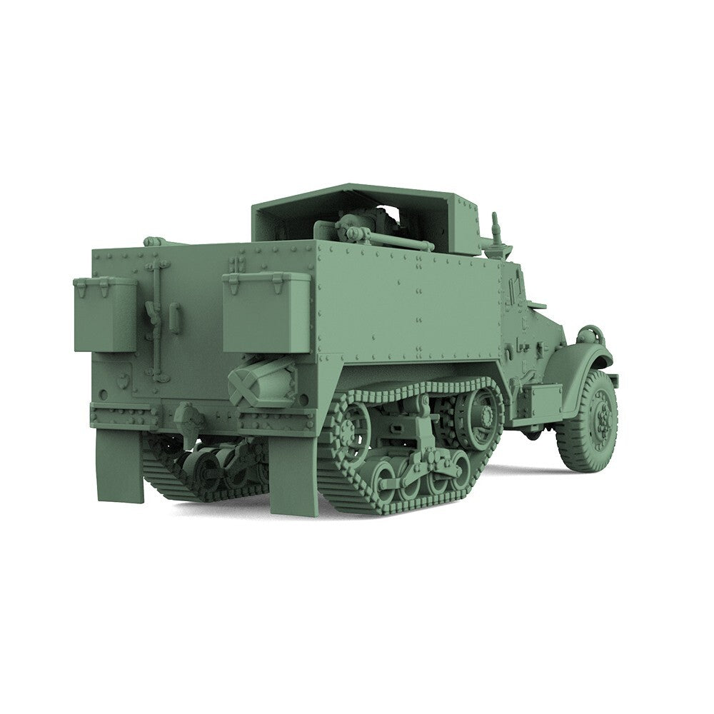 SSMODEL SS200551 1/200 Military Model Kit US M3 Multiple Gun Motor Carriage