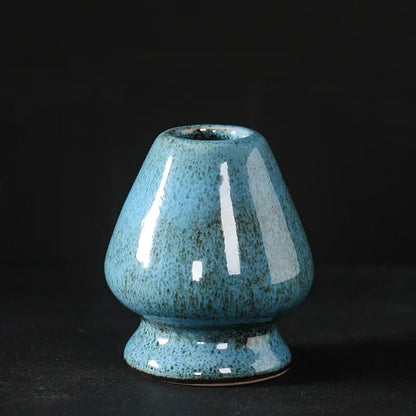 Tea Ceremony Matcha Bowl Traditional Ceremony Starter Ceramic Chasen Whisk Stand