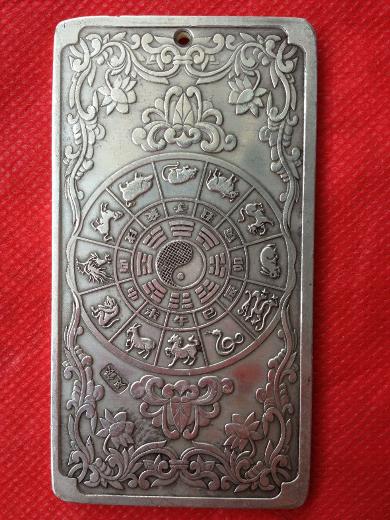 9CM Waist Token Pendant Token Twelve Zodiac Signs Collection