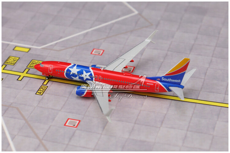 1:400 GeminiJets Southwest BOEING B737-800 Airplane Diecast Aircraft Model