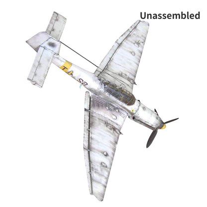 1/33 German Ju-87 D-3 Junkers Dive Bomber Aircraft Plane Unassembled Display