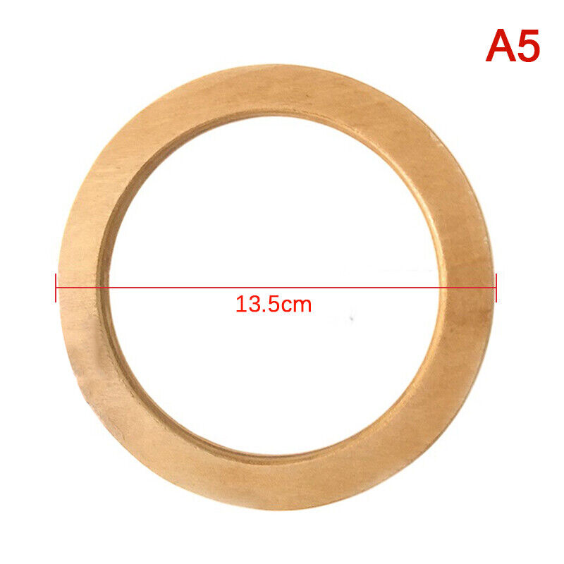 Solid Wood Handle Replacement DIY Handmade Woven Bag Purse Handbag Bag Handles