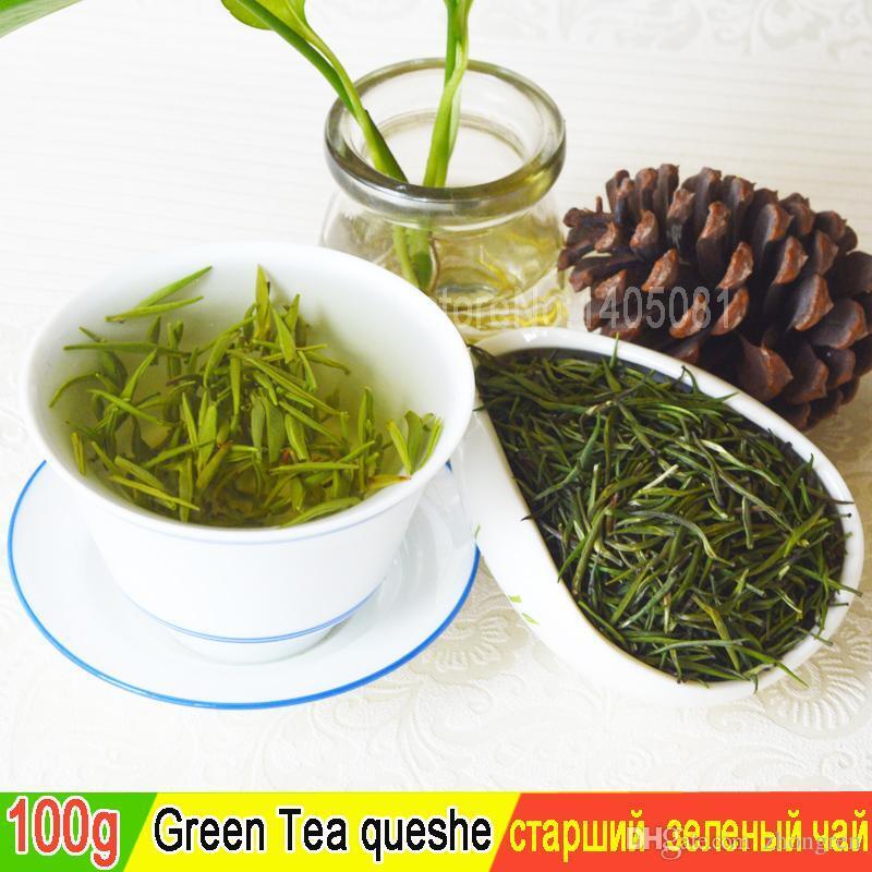 2023 High Quality Green Tea Mingqian Fried Queshe Maojian Tea Green Healthy 100g