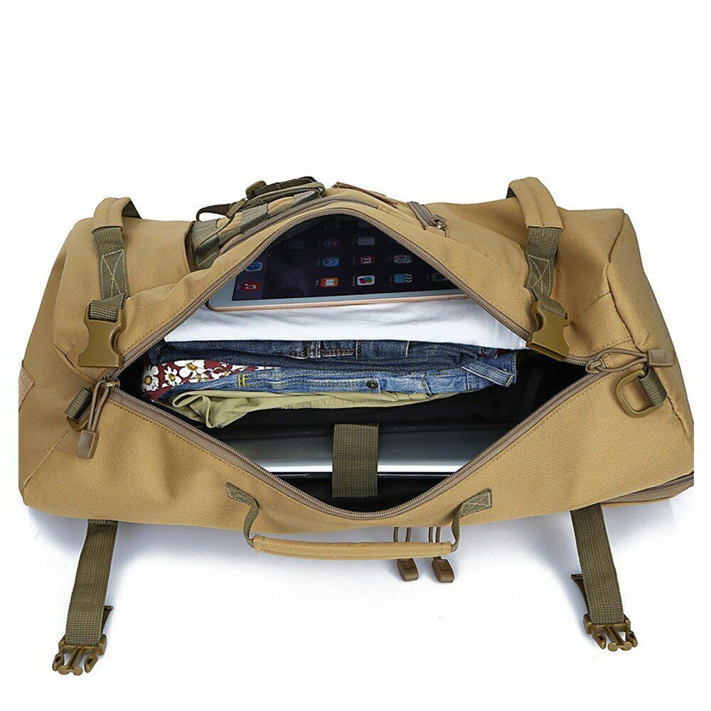 Outdoor Tactical Backpack 50L Large Bag Multifunction Trekking Hunting Hiking