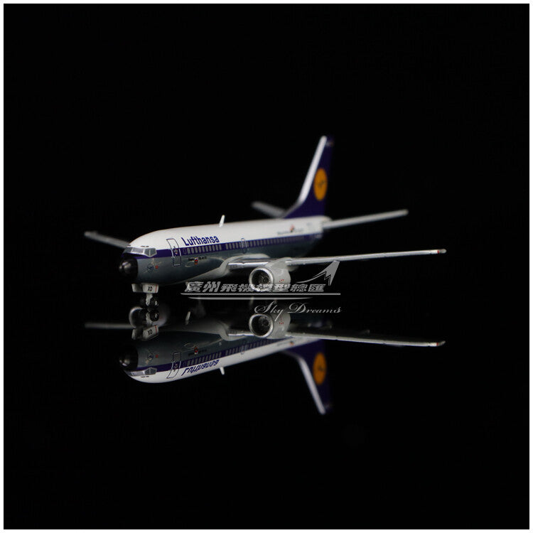 1:400 JC Wings Lufthansa B737-300 D-ABXD Classic Livery Diecast Aircraft Model