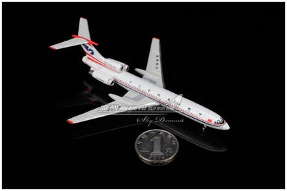 1:400 Phoenix China Southwest Airlines Tupolev TU-154M Airplane Diecast Model
