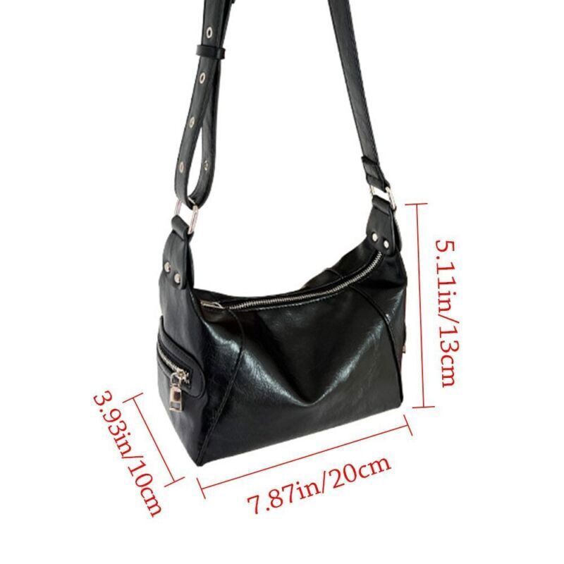 Fashion Punk Luxury Messenger Bag Handbags Shoulder Bag Purse Crossbody Bag