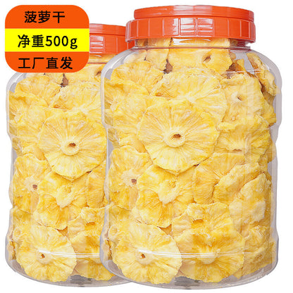 Premium Dried Pineapple Dried Pineapple Slices Original Fruit Candied Snack 500g