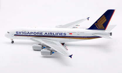 37CM 1:200 SQ Wings SINGAPORE AIRLINES AIRBUS A380 Airplane Diecast Plane Model