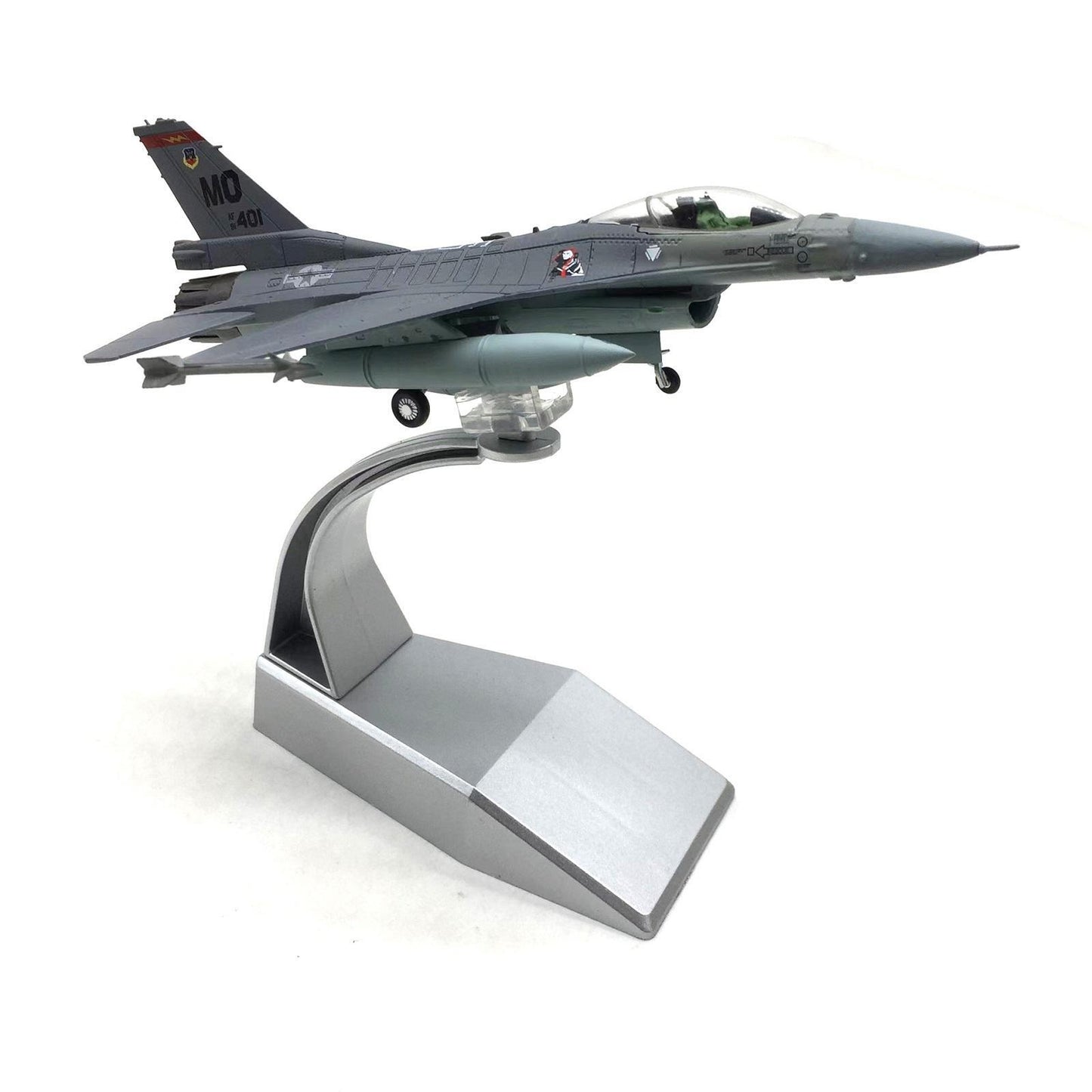 1:100 U.S. Air Force F-16C Fighter Alloy Model Souvenir Static Display Gift M