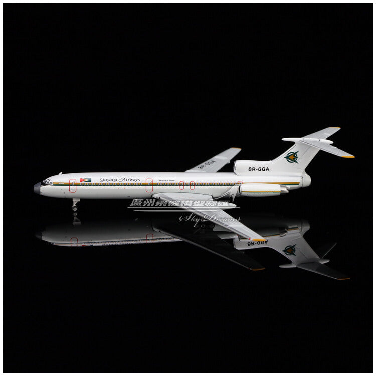 1:400 Phoenix Guyana Airways Tupolev Tu-154M Passenger Airplane Diecast Model