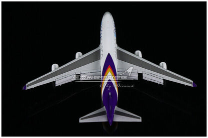 1:400 JC Wings ROM CARGO BOEING 747-400 Freighter Flap Down Diecast Plane Model