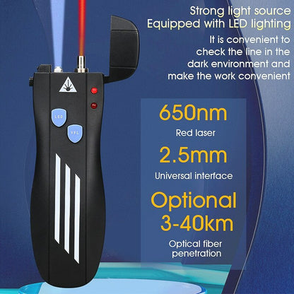 50MW/30MW/20MW/10MW/1MW Mini Visual Fault Locator Fiber Optic Cable Tester