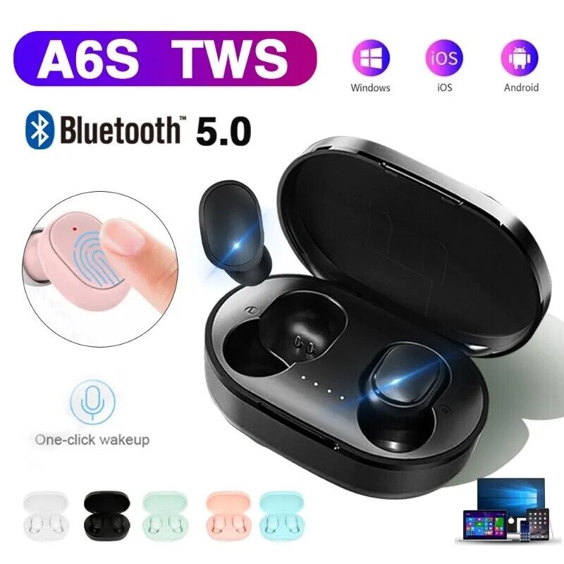 Wireless Headphones TWS Bluetooth 5.0 Earphones Earbuds For iPhone Android Q77