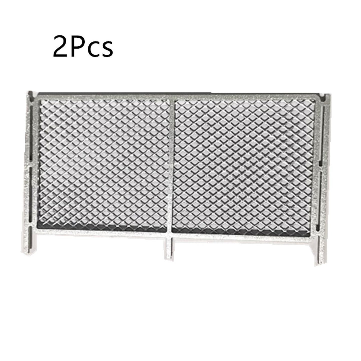 2Pcs 1/64 Fences Diorama Car Model Toy Diorama Simulation Scenery Display Tools