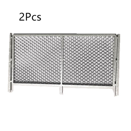 2Pcs 1/64 Fences Diorama Car Model Toy Diorama Simulation Scenery Display Tools