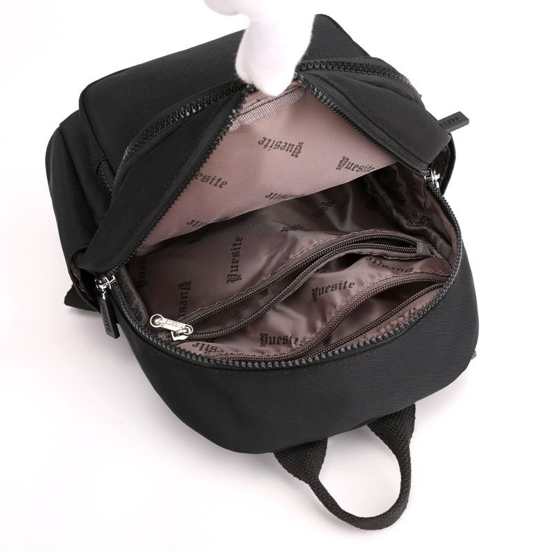 Waterproof Nylon Fabric Backpack Fashion Shopping Small Purse Shoulder Bag Pouch