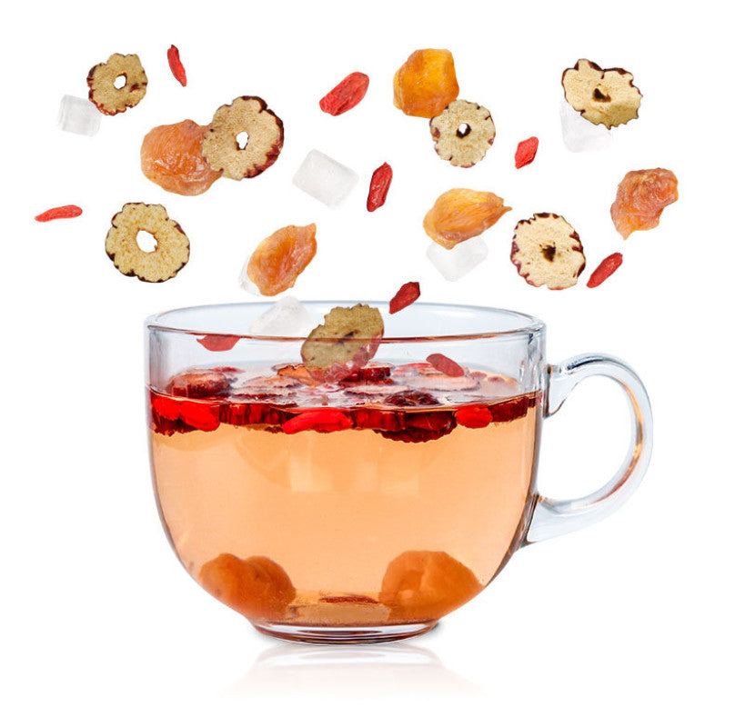 Red Date Longan Fruit Tea Chinese Herbal Blend Natural Wellness Tea 120g