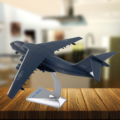 1: 260 China Y20 Air Refueling Aircraft Kunpeng Transport Aircraft Alloy Model