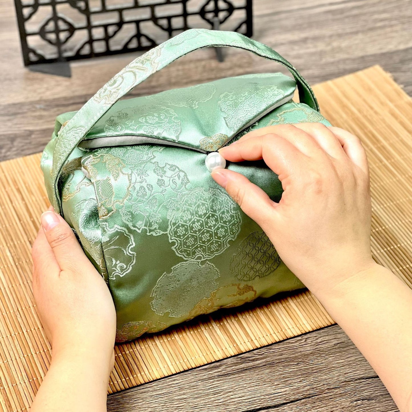 Tea Set Storage Bag Outdoor Portable Fair Cup One Pot Four Cups