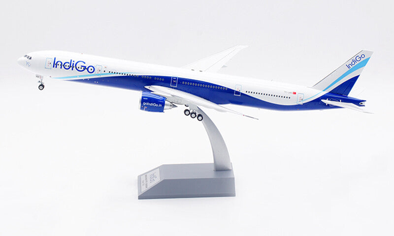 1:200 37CM InFlight IndiGo BOEING 777-300ER Airplane Diecast Aircraft Model