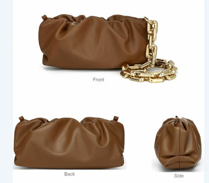 NEW Women Shell Handbag Shoulder Crossbody Bag Ladies PU Quilted Purse Tote Gift