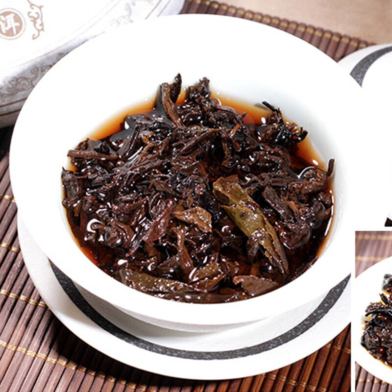 COLOURFUL YUNNAN Qing Feng Xiang Chen Xiang Pu-erh Tea Cake 357g Ripe Puer Pu'er