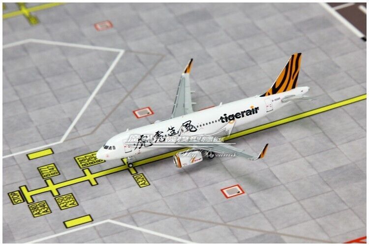 1:400 JC Wings Tigerair AIRBUS A320 Passenger Airplane Diecast Aircraft Model