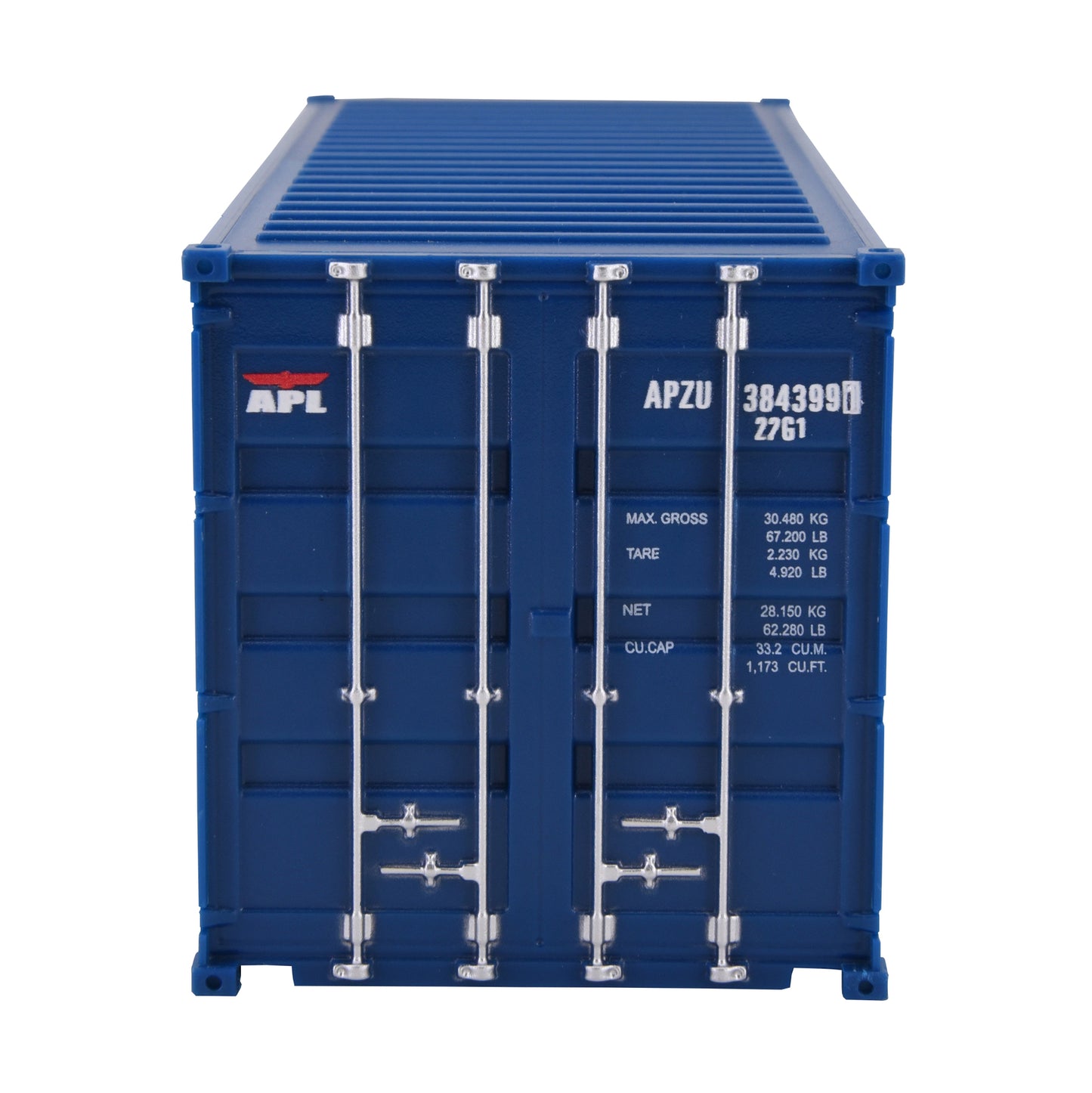 1:35 APL 20GP Shipping Container Model Plastic Office Home Decorate Toy