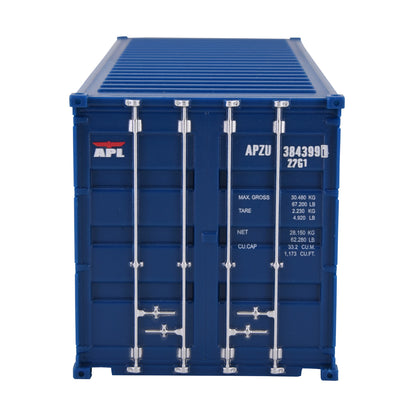 1:35 APL 20GP Shipping Container Model Plastic Office Home Decorate Toy