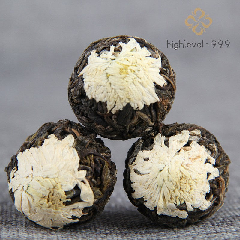 500g Raw Pu'er Tea Tuocha Chrysanthemum Flower Ancient Tree Dried Leaf Tea