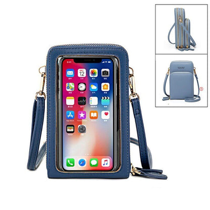 Women Leather Shoulder Bags Large Capacity Crossbody Bags Handbag Phone Purse
