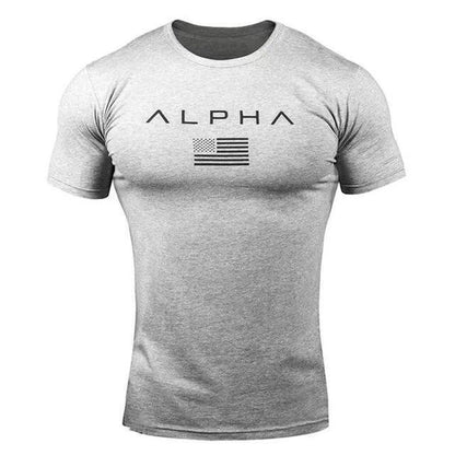 Men's T Shirts Running Shirt Muscle Gym Workout Short Sleeve Fitness Tee Tops