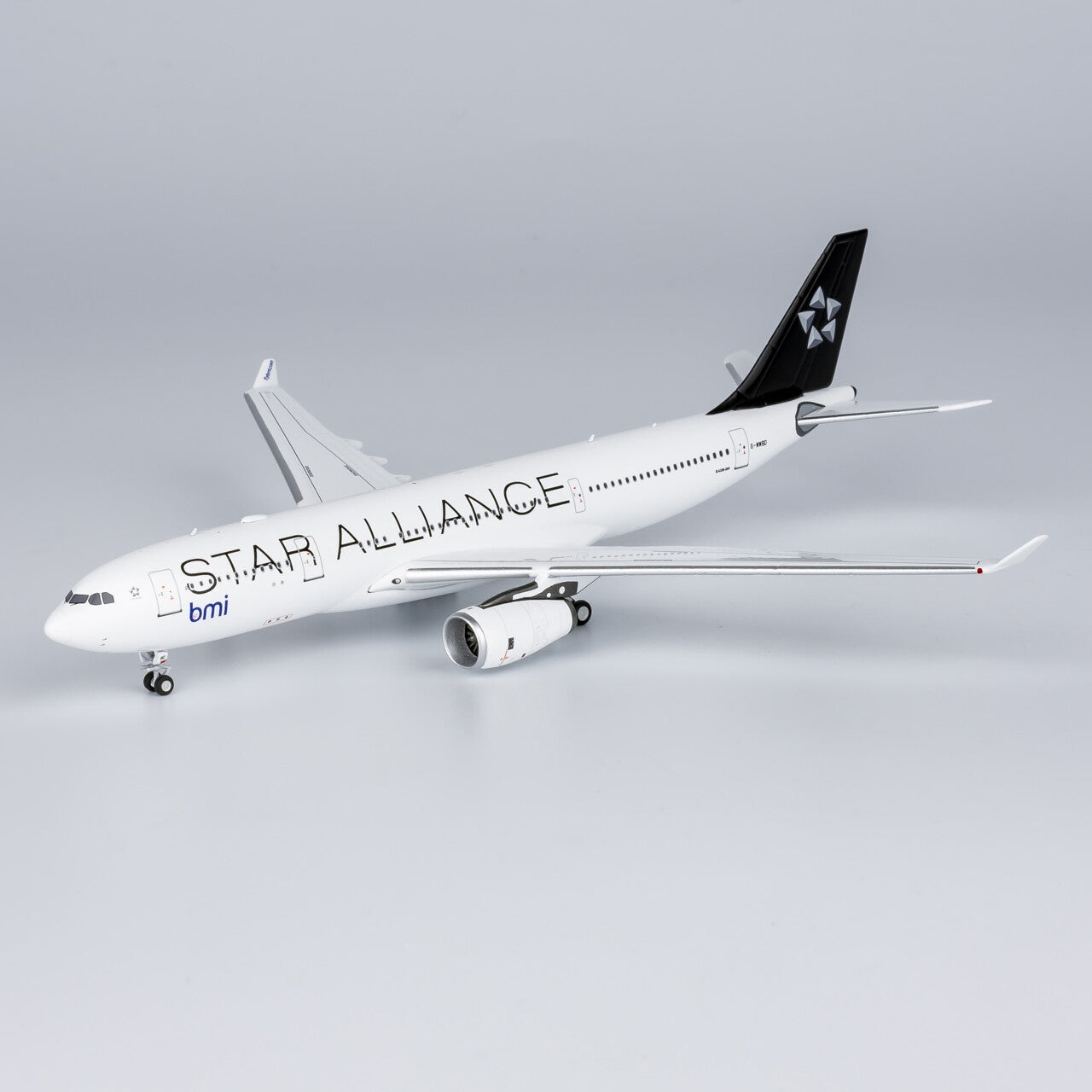 1:400 NG Model bmi STAR ALLIANCE AIRBUS A330-200 Airplane Diecast Aircraft Model