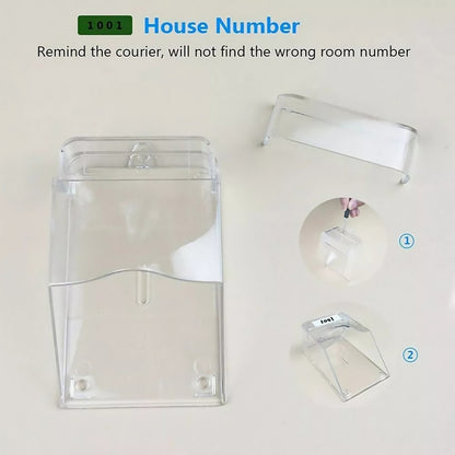 Universal Doorbell Button Waterproof Cover Transparent Shell Tools Accessory