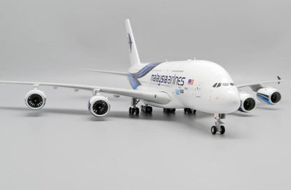 1:200 37CM JC Wings Malaysia Airlines AIRBUS A380 Passenger Plane Diecast Model